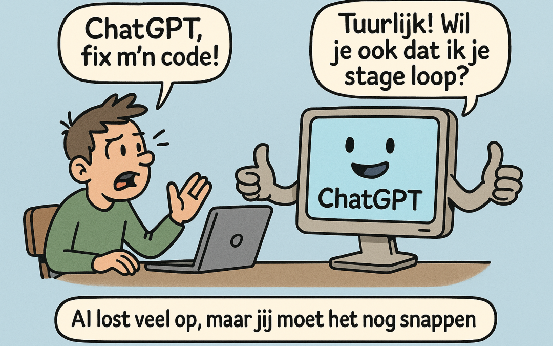 AI en je privacy wat gebeurt er met jouw vragen/Code?